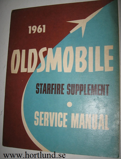 1961 Oldsmobile Starfire Supplement Service Manual