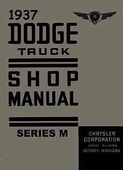 1937 Dodge Truck Shop Manual
