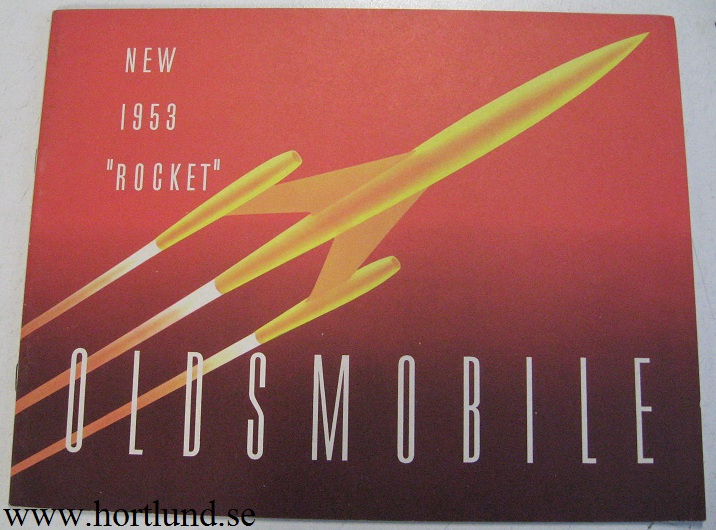 1953 Oldsmobile broschyr "New 1953 Rocket"