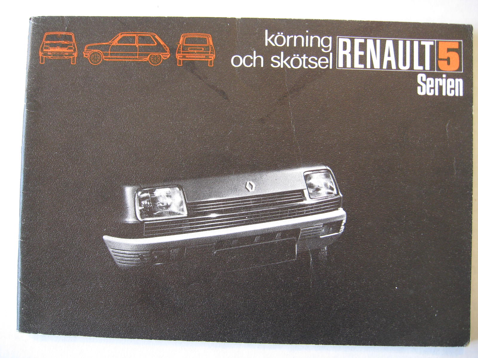 1970 Renault 6 Instruktionsbok