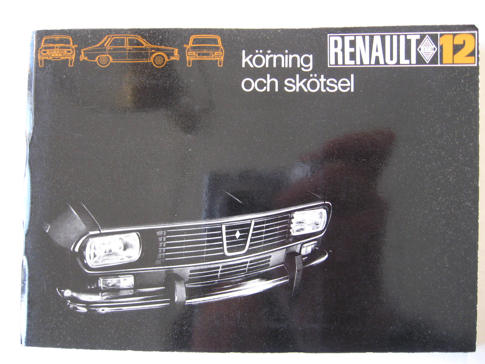 1970 Renault 12 Instruktionsbok