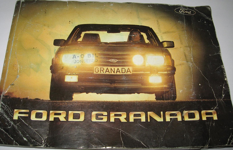 1982 Ford Granada Instruktionsbok