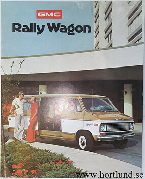 1975 GMC Rally Wagon Broschyr