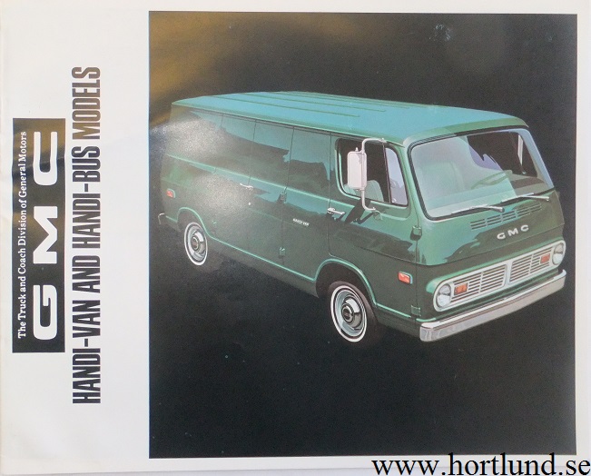 1968 GMC Handi-Van and Handi-Bus Models Broschyr