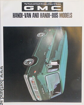 1968 GMC Handi-Van and Handi-Bus Models Broschyr