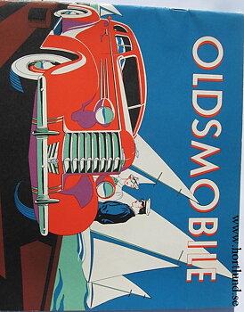 1937 Oldsmobile 6 Svensk broschyr