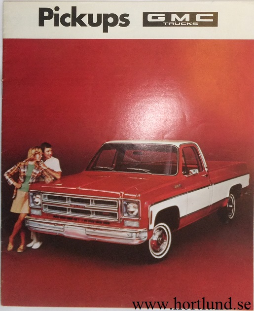 1975 GMC Pickups Broschyr