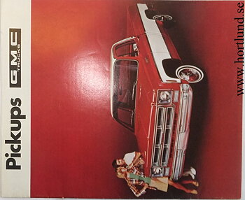 1975 GMC Pickups Broschyr