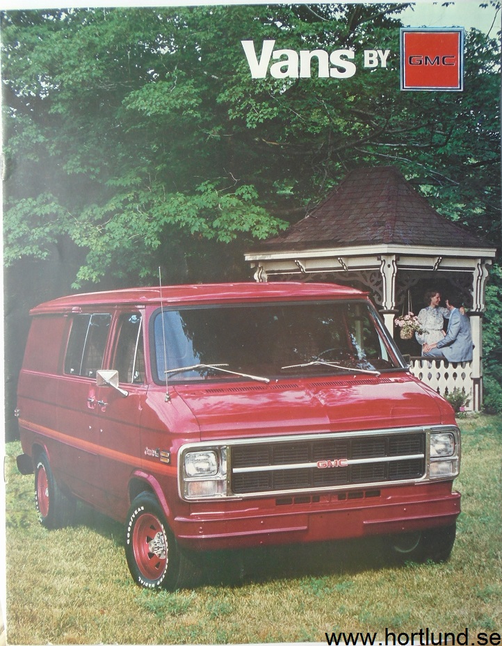 1979 GMC Vans Broschyr