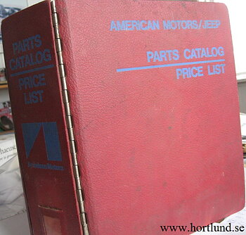 1962 - 1973 Jeep Parts Catalog
