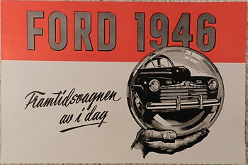 1946 Ford broschyr svensk