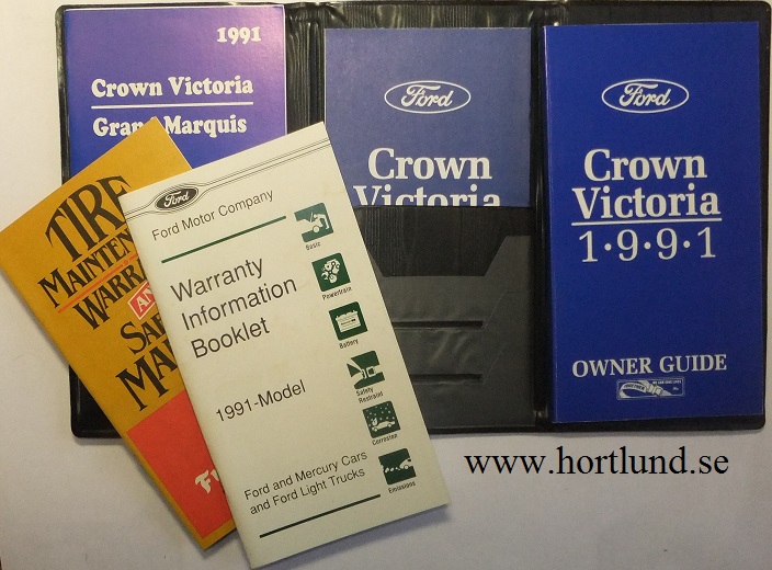1991 Ford Crown Victoria Owner Guide