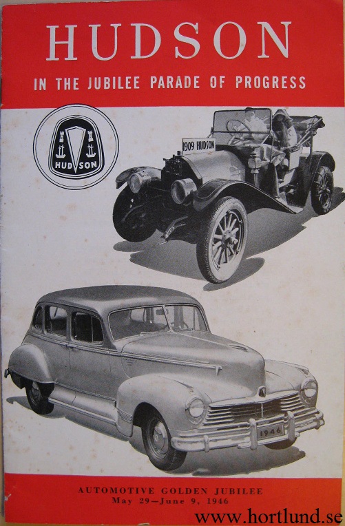 1946 Hudson Jubileumsbroschyr