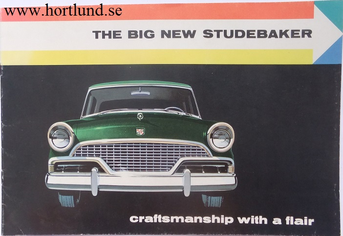 1956 Studebaker broschyr