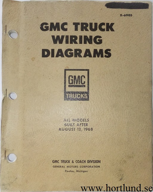 1969 Gmc Truck Wiring Diagrams