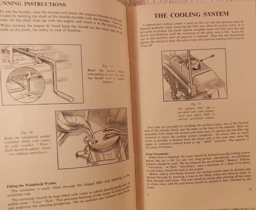 1957 MG Magnette ZB Operation Manual - 2