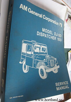 1975 Jeep DJ-5D Dispatcher 100 Service Manual