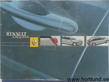2004 Renault Laguna instruktionsbok