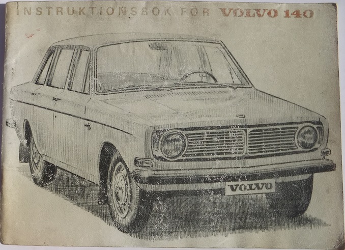 1968 Volvo 140 Instruktionsbok