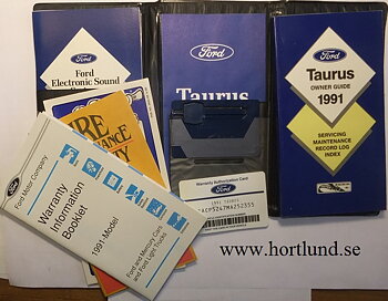 1991 Ford Taurus Owner Guide