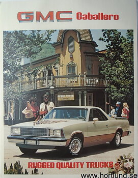 1980 GMC Caballero Broschyr