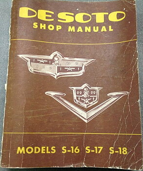1953 De Soto Shop Manual