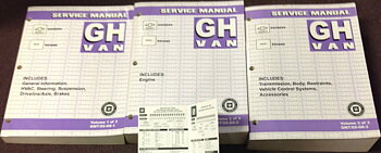 2005 Chevrolet Express & GMC Savana Van Service Manual set