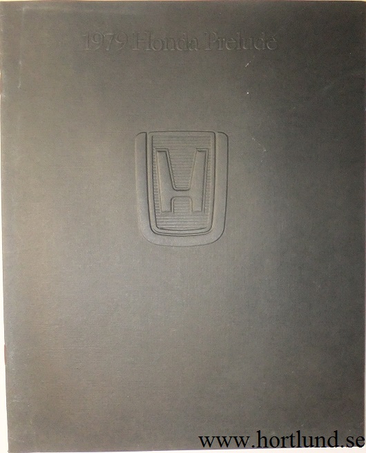 1979 Honda Prelude broschyr