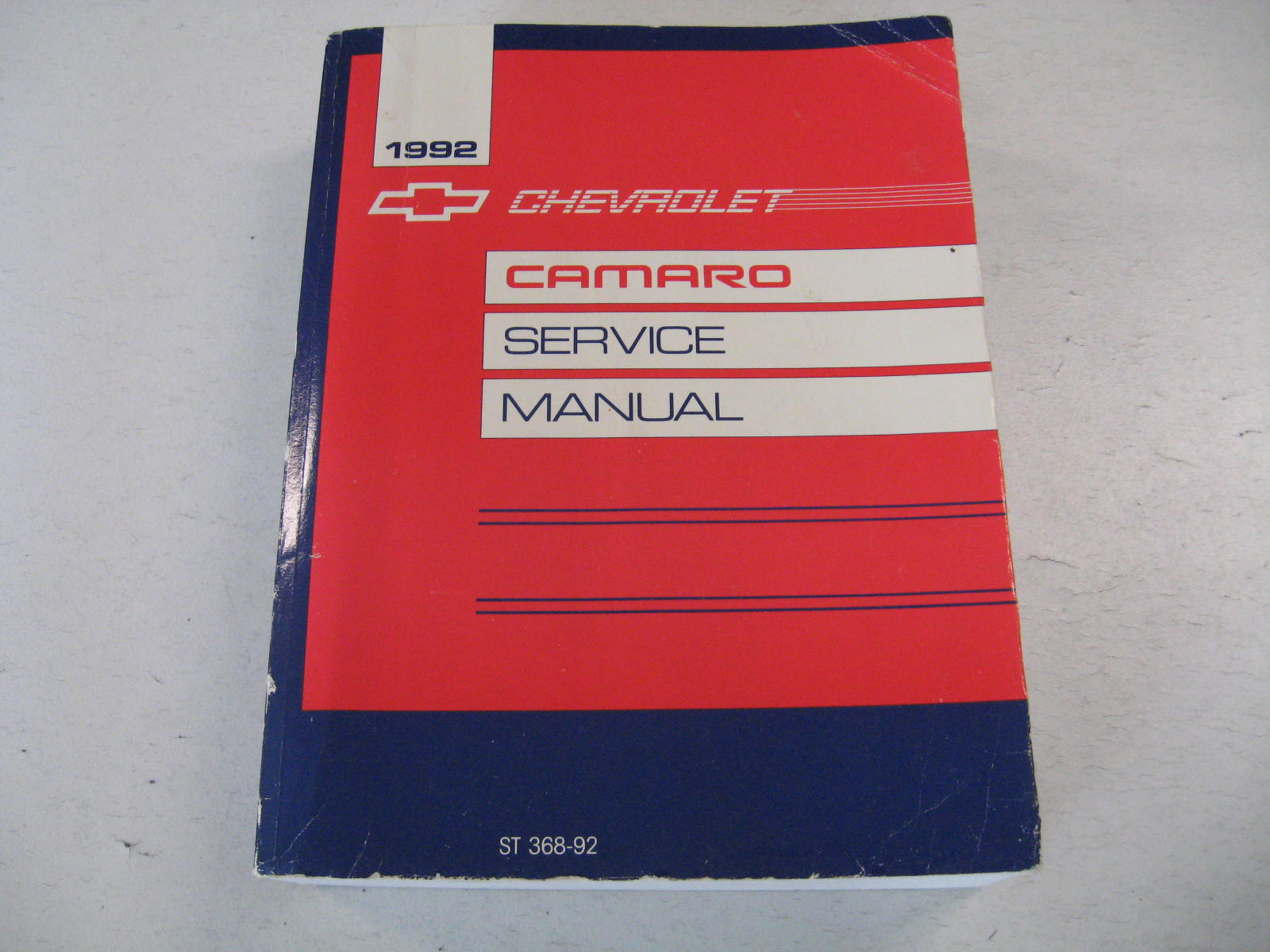 1992 Chevrolet Camaro Service Manual