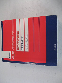1992 Chevrolet Camaro Service Manual