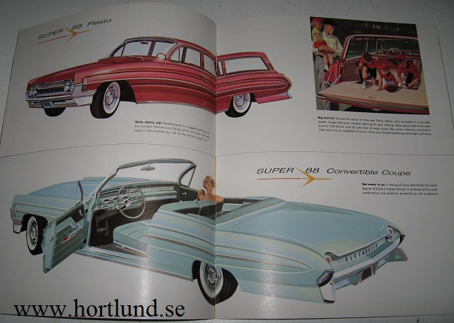1961 Oldsmobile lyx broschyr - 2