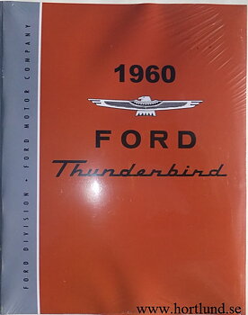1960 Ford Thunderbird Shop Manual