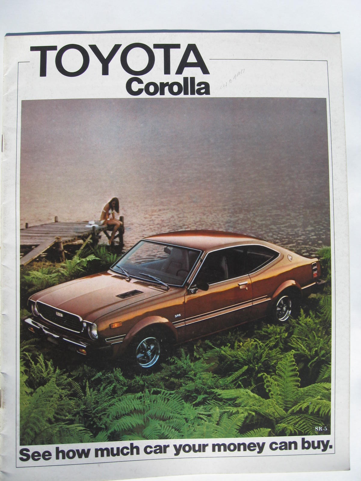 1975 Toyota Corolla broschyr