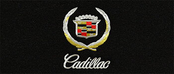 Cadillac Crest with word logga
