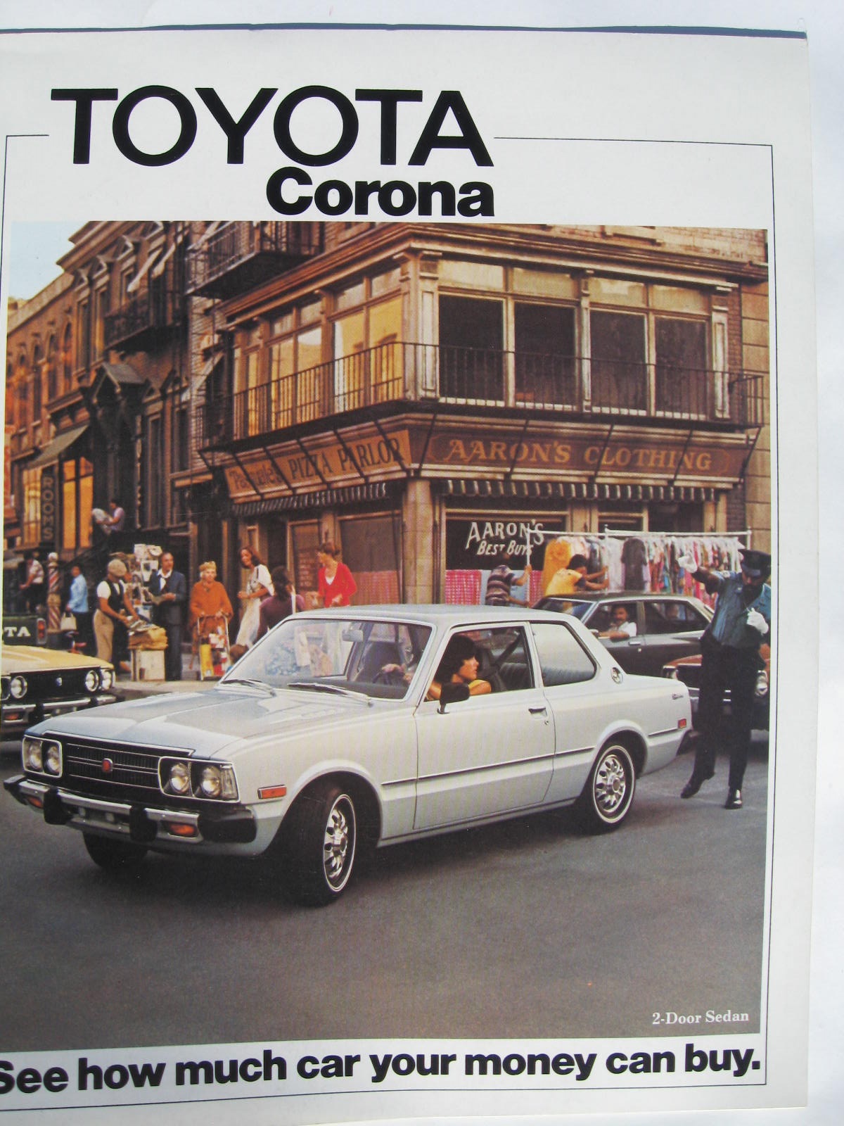 1975 Toyota Corona broschyr