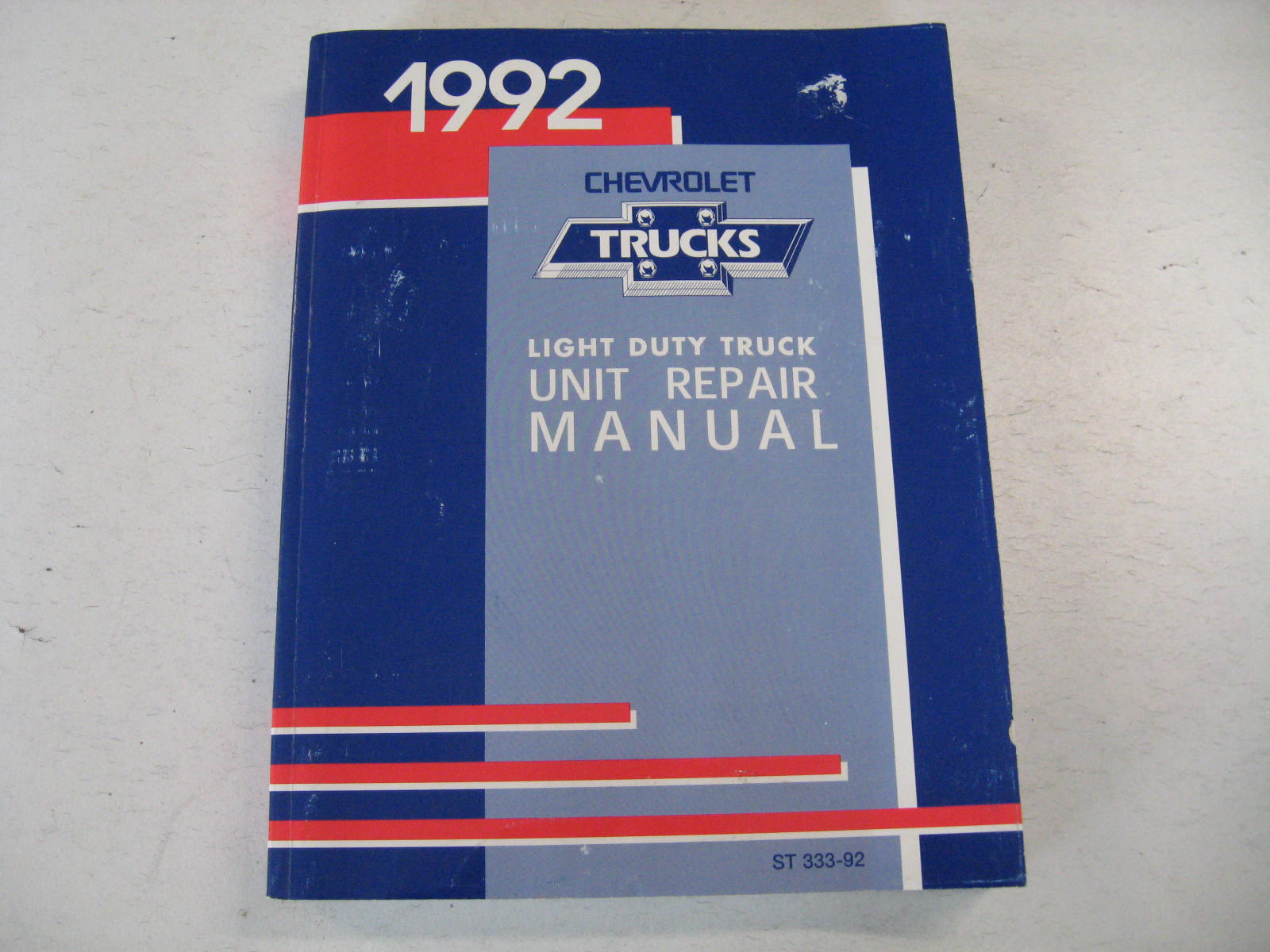 1992 Chevrolet Light Duty Truck Unit Repair Manual