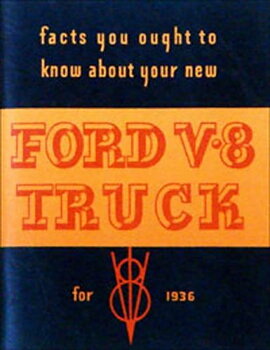 1936 Ford Truck Owners Manual