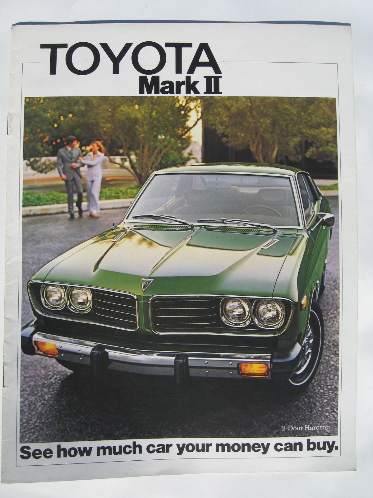 1975 Toyota Corona Mark II broschyr