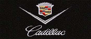 Cadillac Crest with V and word logga