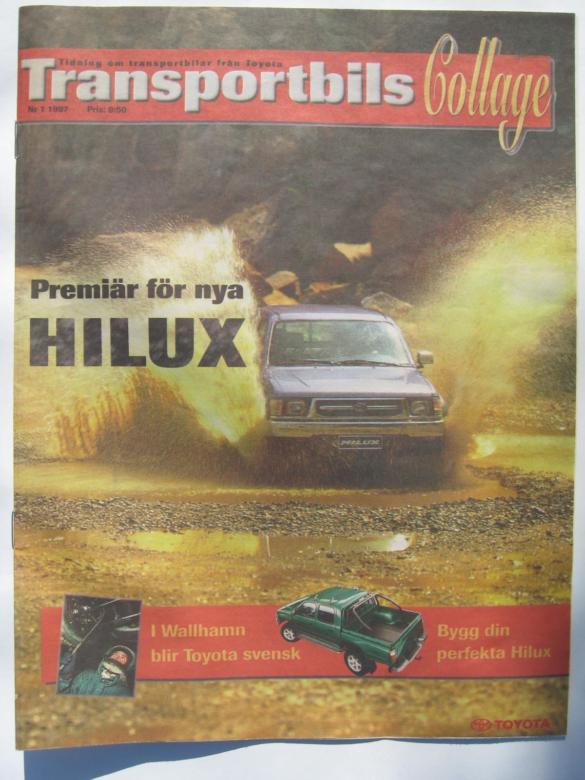 1997 Toyota Transportbils Collage