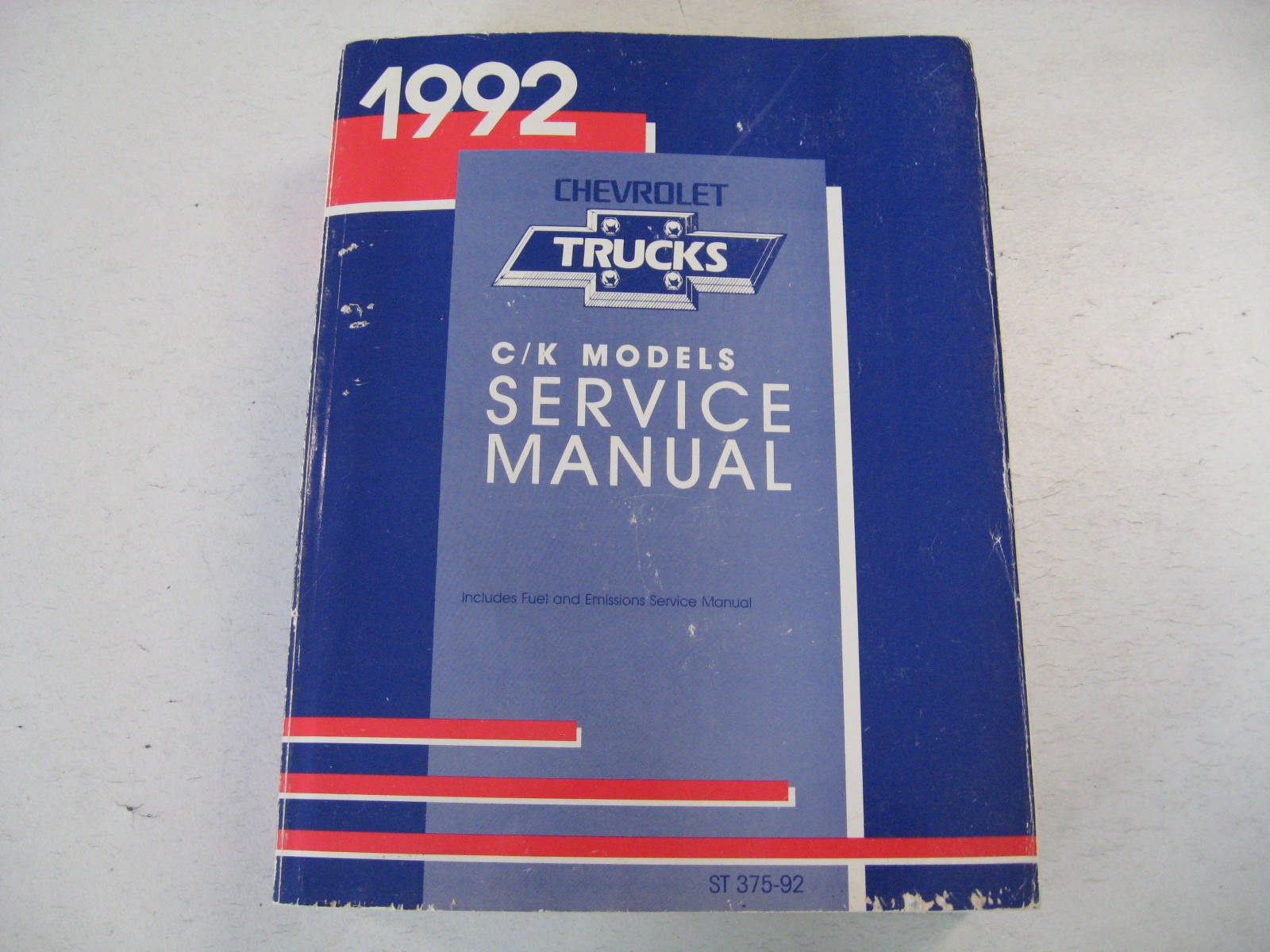 1992 Chevrolet C/K Models Service Manual