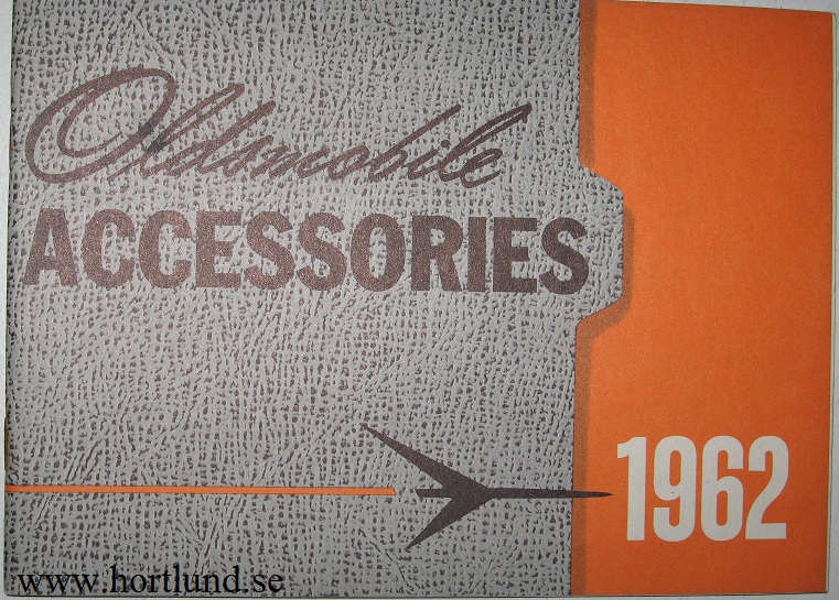 1962 Oldsmobile Accessories broschyr