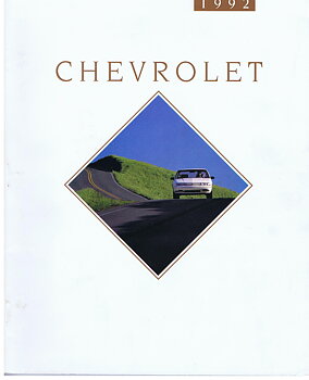 1992 Chevrolet Katalog