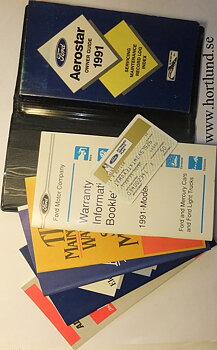1991 Ford Aerostar Owner Guide