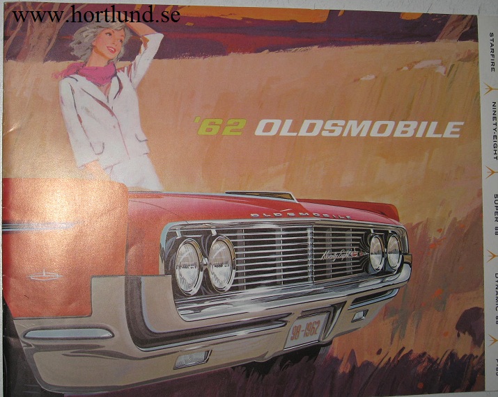 1962 Oldsmobile lyx broschyr