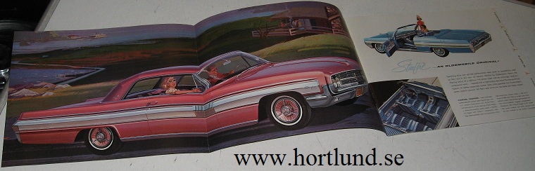 1962 Oldsmobile lyx broschyr - 2