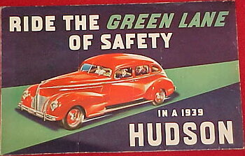 1939 Hudson broschyr