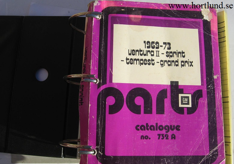 1969 - 1973 Pontiac och GMC Parts Catalogue