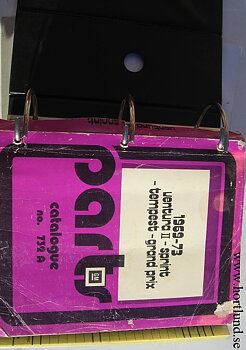 1969 - 1973 Pontiac och GMC Parts Catalogue