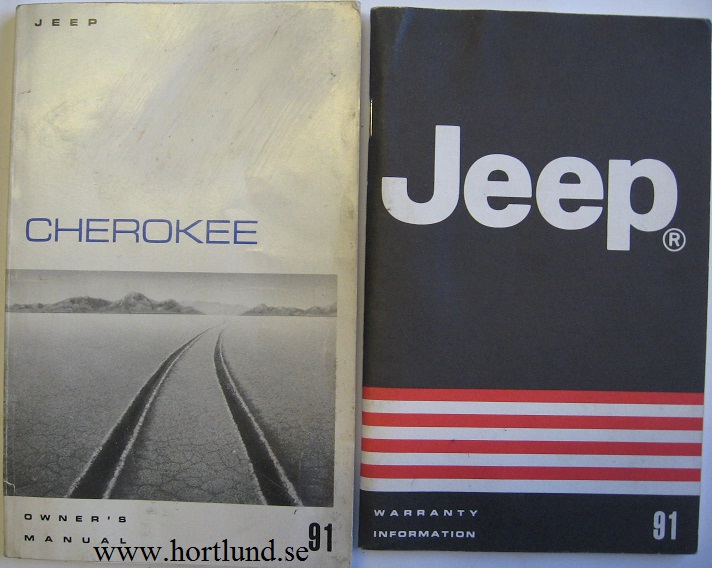 1991 Jeep Cherokee Owner's Manual